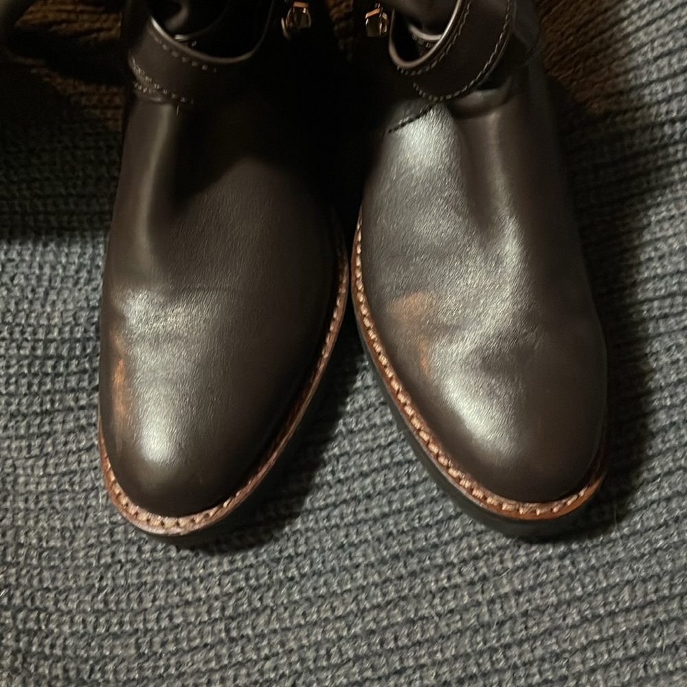 Coach Brown Leather Tall Boots. 💋FINAL SALE PRICE💋 - Picture 6 of 7